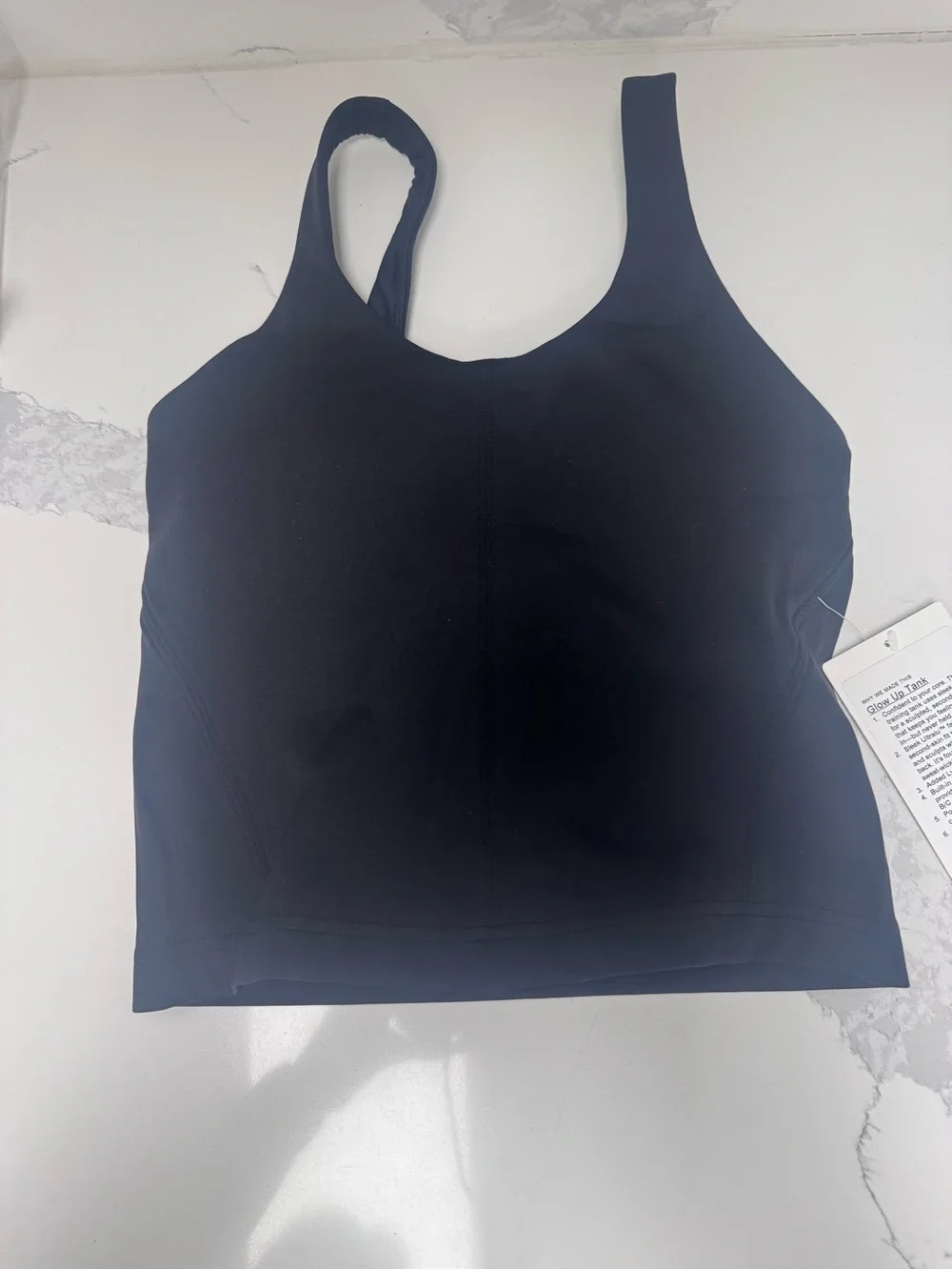 lululemon athletica Black Muscle Tank Top